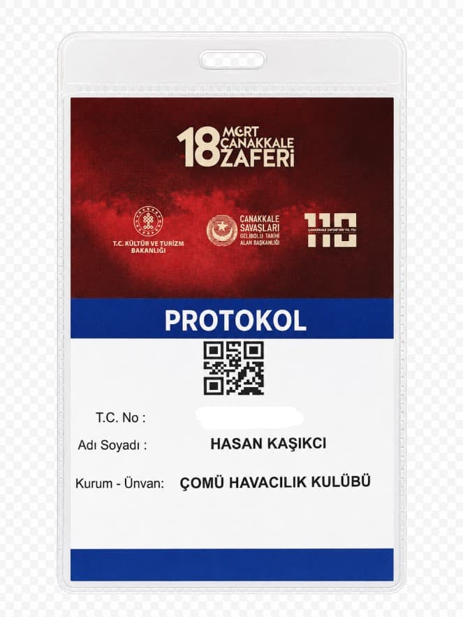18 Mart Etkinlikleri Protokol Girişi