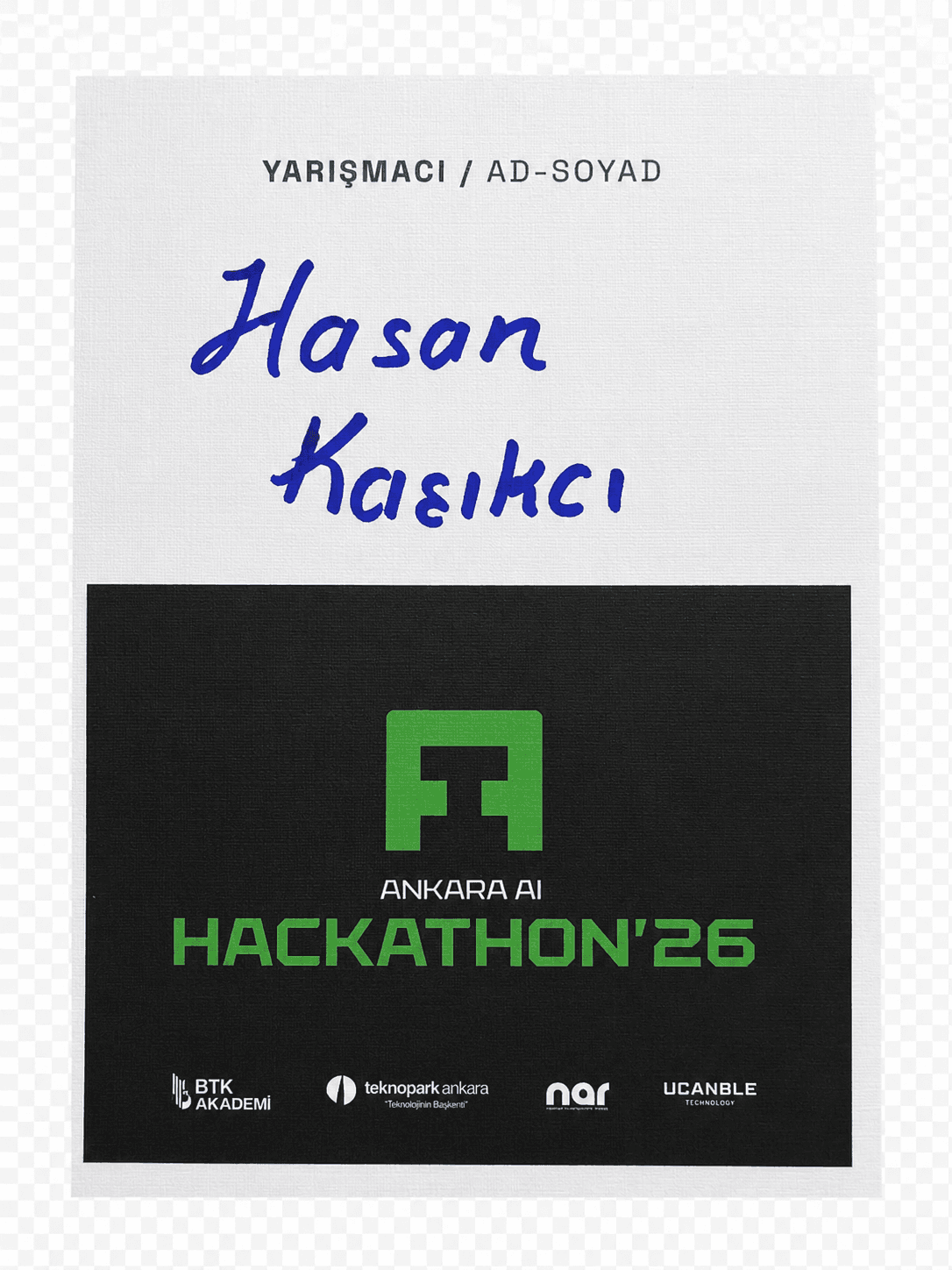 BTK AKADEMİ ANKARA Aİ HACKATHON